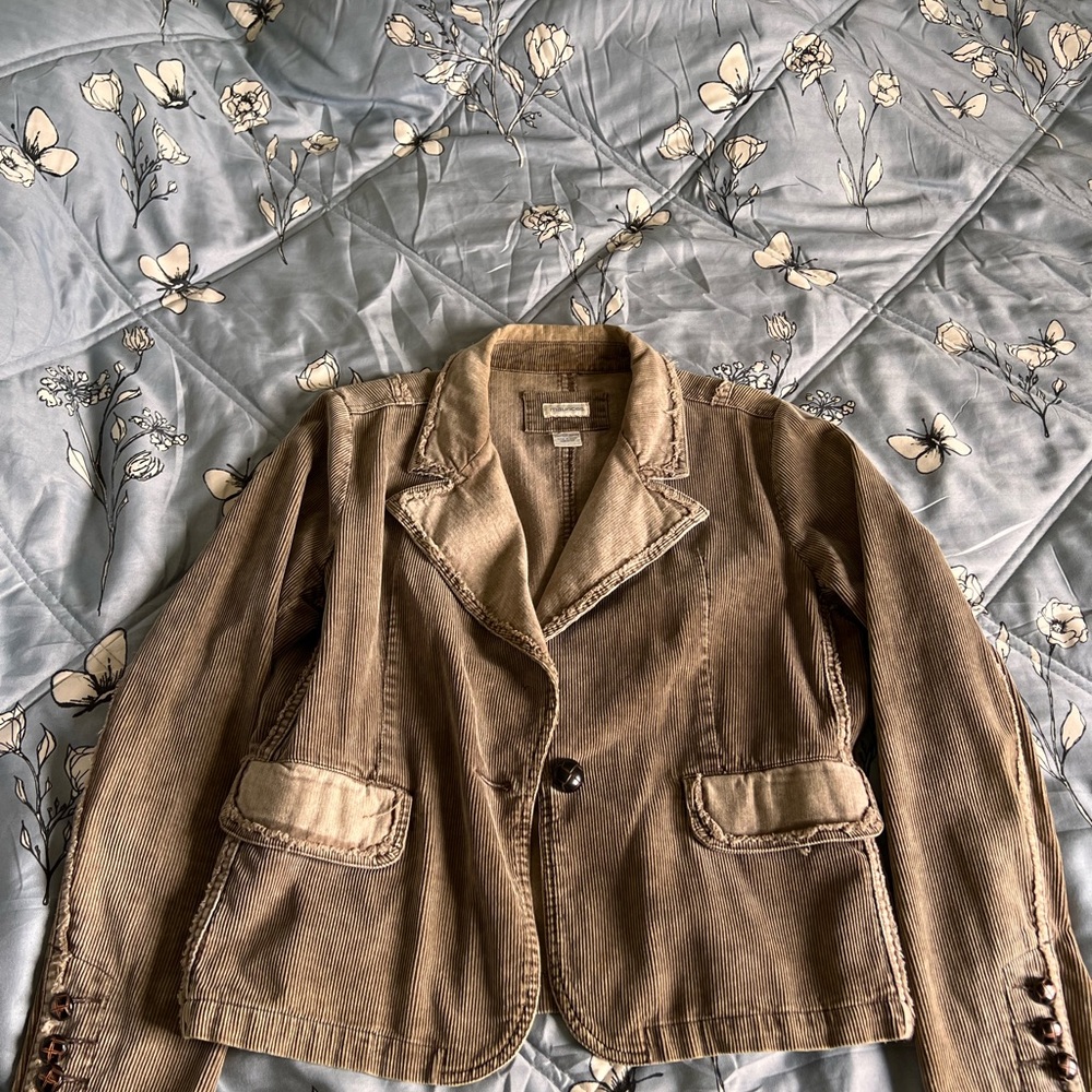 Maurices Brown Corduroy Blazer